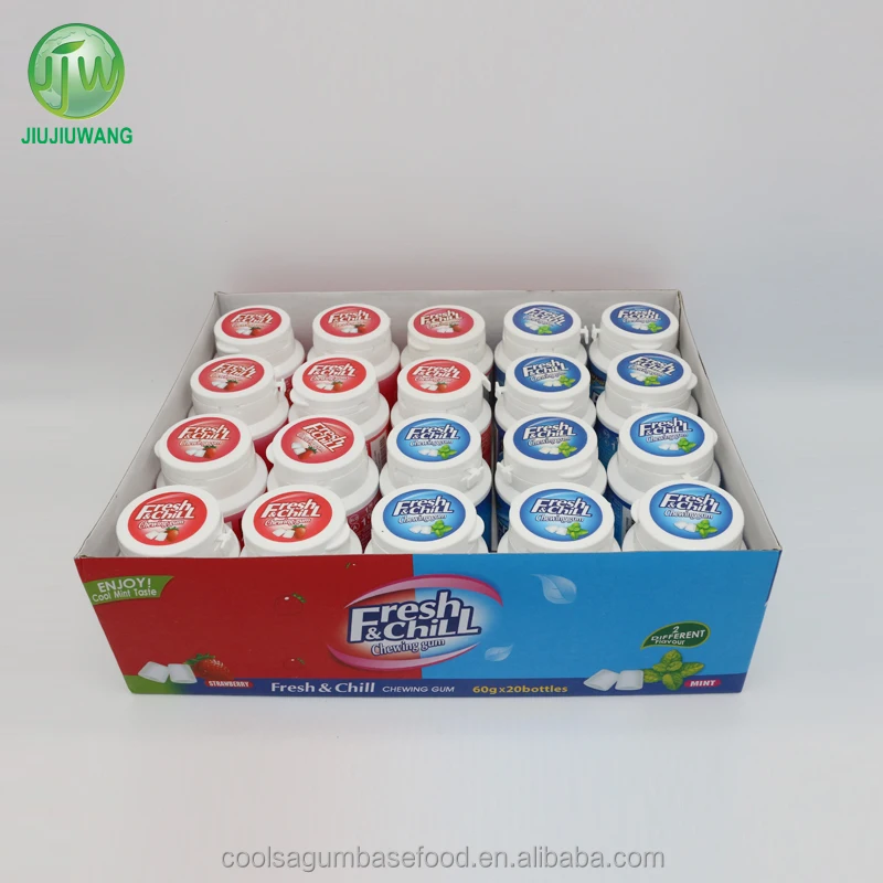 Мятный аромат жевательной резинки без е171