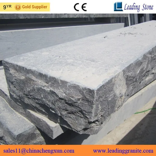 
Low price exterior blue limestone stair treads 