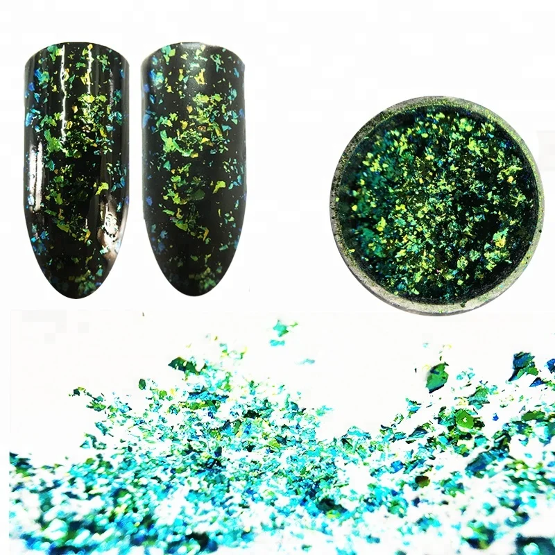 Chameleon Mica Flakes brown/bronze/green 88009 Cosmetic Makeup Decoration Flakes