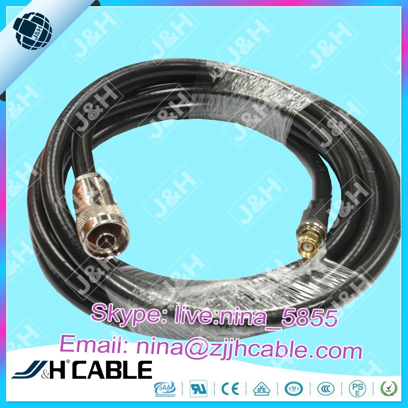 N Мужской Зажим Разъем С LMR400 Кабеля