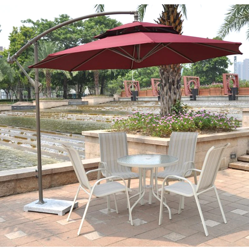 Creative beach  umbrella, outdoor umbrella with art design