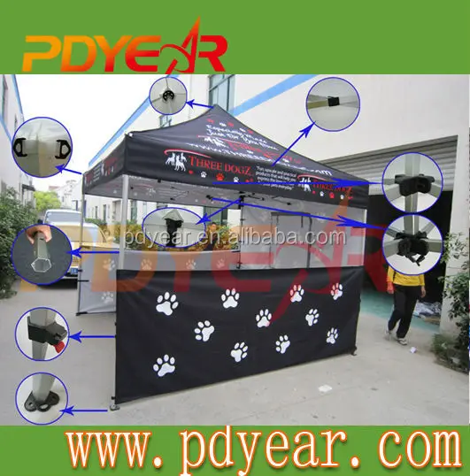 Дешевые выполненные на заказ напечатанные навес палатка