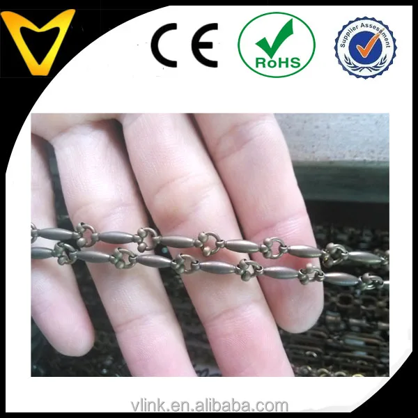 Chain Jewelry Findings Type raw brass bar chain,fashion Raw Brass Jewelry necklace/Bracelet /body Chain Making Brass Bead Chain