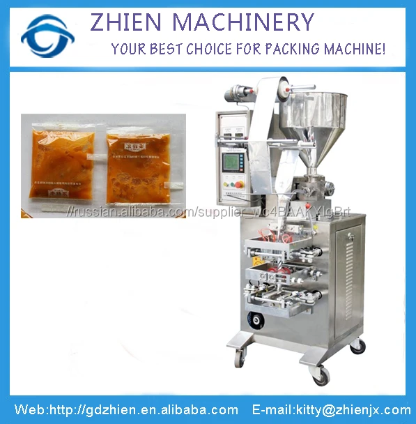 Ze-60j майонез специальная упаковка машины авто жидкость упаковочная машина