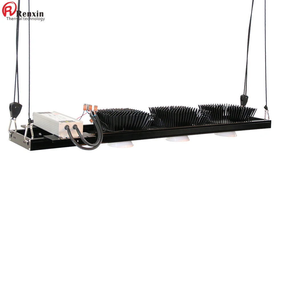 Garden Lights Agro Led Grow Light Kits White IP65 500w Xenon Ballast Pin Heatsink 12 Aluminum Hydroponics Growing System Indoor