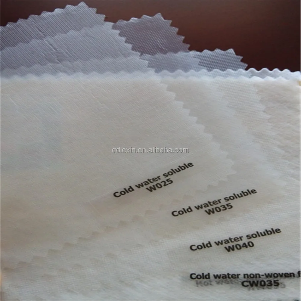 cold water soluble pva film edible dissolvable paper cold water embroidery stabiliser