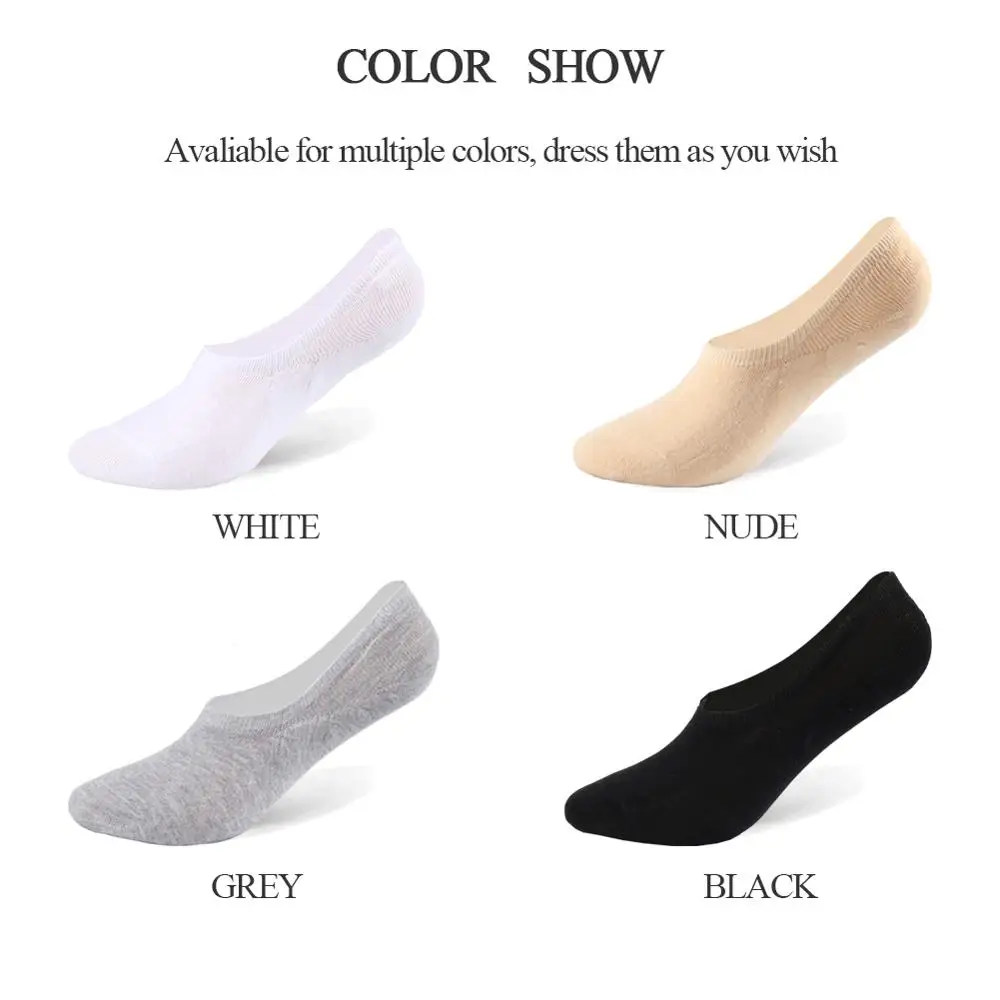 No show socks women Boat Low Cut Casual Thin Socks