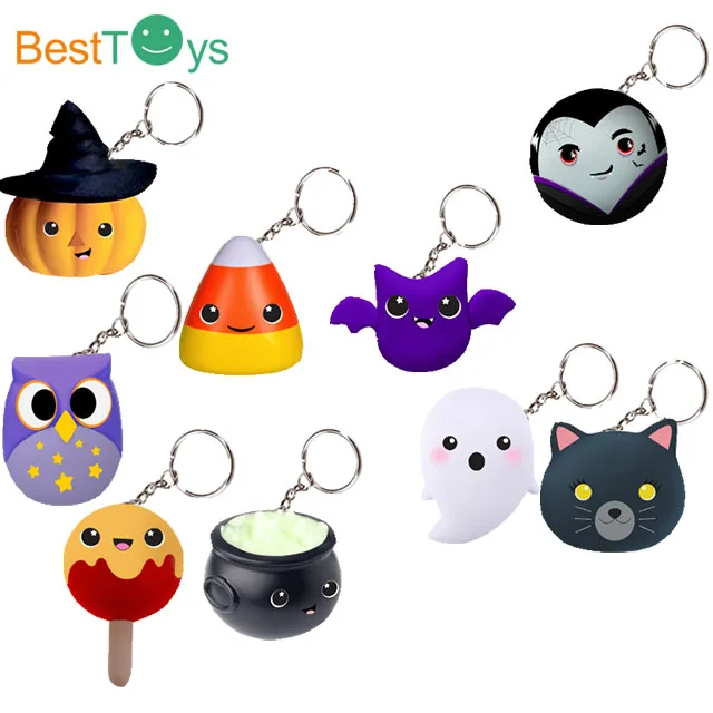 
Custom scented High Quality slow rising japan squishy keychain toys 