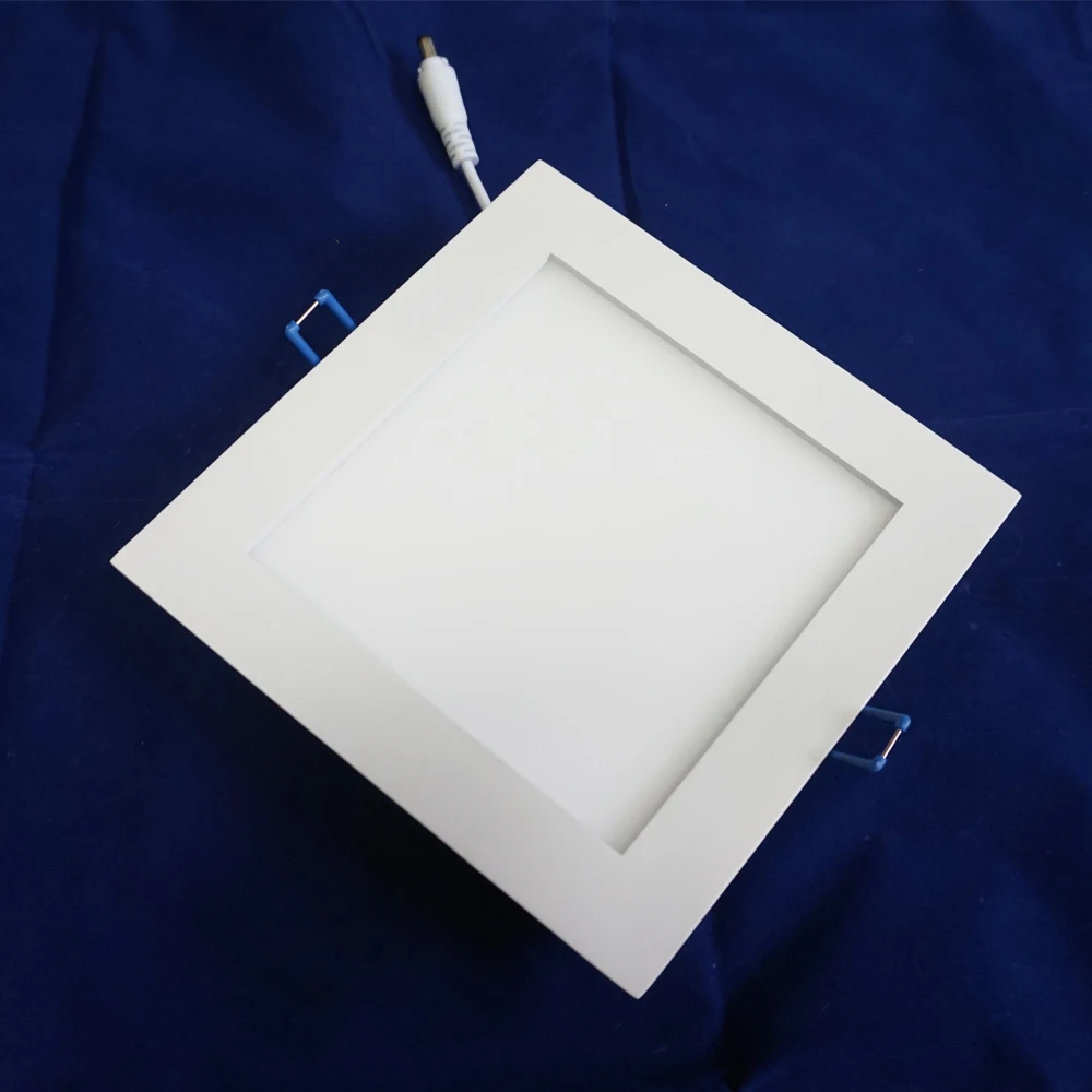 
3w 6w aluminum interior insulated metal ceiling square panel 12v dc led light panel 