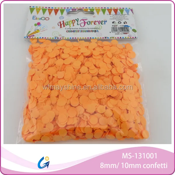 Wedding Favors 1cm Round Confetti for Poppers