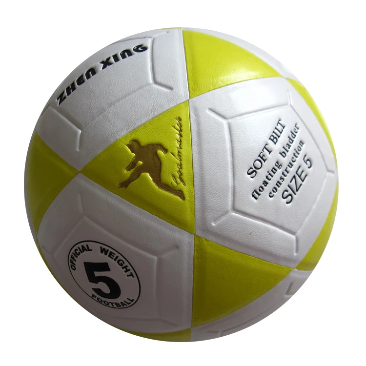 Wholesale Boys Football Ball Merchandise Number 5 Black And White Soccer Pvc Laminated Soccerball