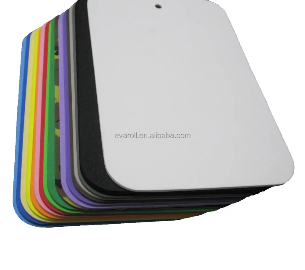 perforated or closed cell soft colorful EVA foam sheet and roll