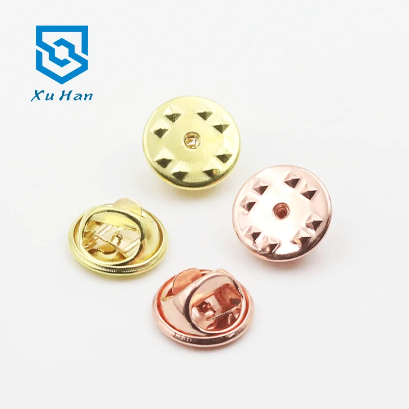 Factory direct sale, high quality environmental protection copper butterfly clutch pin back