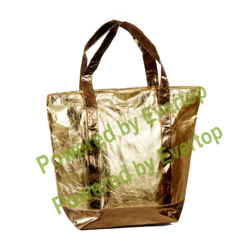 Washable  jeans paper bag craft paper handbag