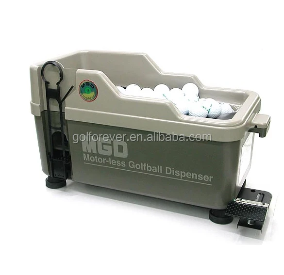 semi-auto golf ball teeing device