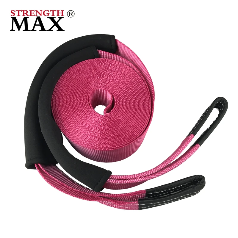 Car Tow Cable Towing Pull Rope Snatch Strap Road Recovery
