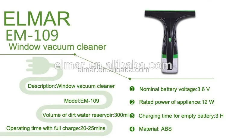 Household Glass/window/table vacuum cleaner
