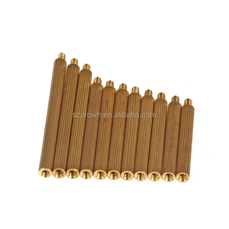 Customized M2.5M3M4M5M6M8M10 304 316 Stainless Steel nylon Aluminum Brass Round and Hex Threaded PCB Male Female Spacer Standoff