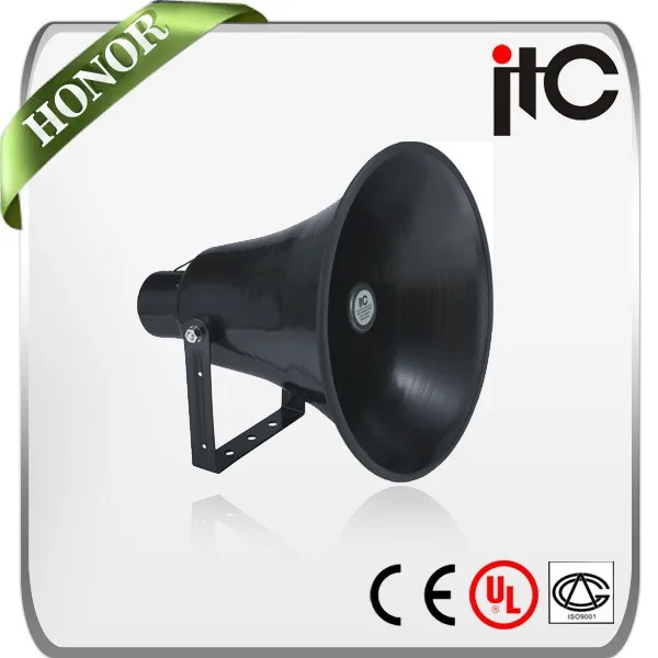 ITC T-710B 25 Watt 100V IP66 Waterproof PA Long Distance Horn Speaker