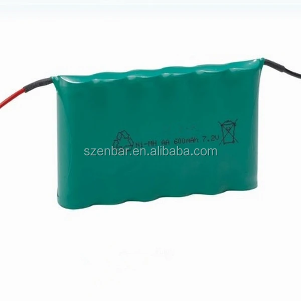 Enbar Electric power tools in high power 7.2v 1800mah rechargeable nimh battery for walkie talkie