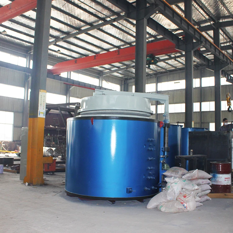 Environmentally Friendly pit type gas carburizing furnace for metal parts carburizing