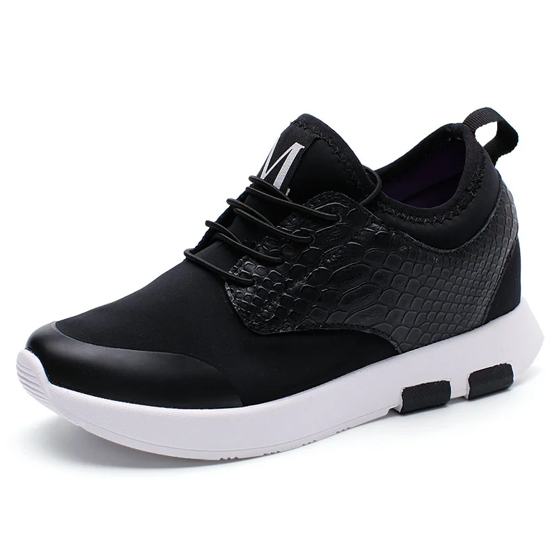 
New Style Elevator girl shoe Fashion Increasing height sport shoe 