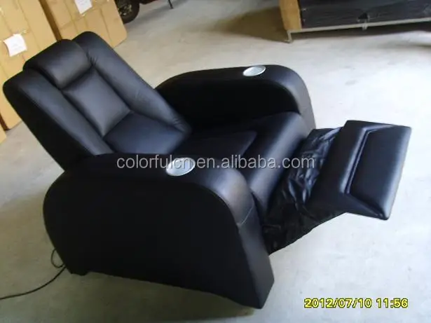 Single Leather Home Theater Chair Cinema Seating LS811