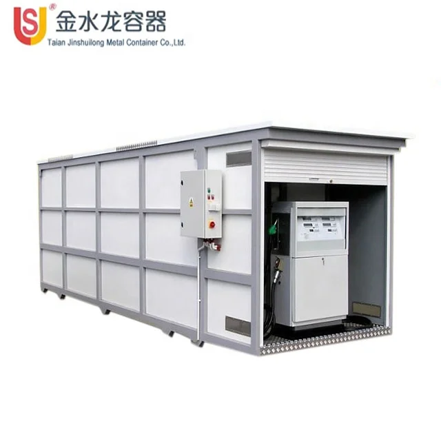 20ft 40ft customized mobile fuel filling portable gas station
