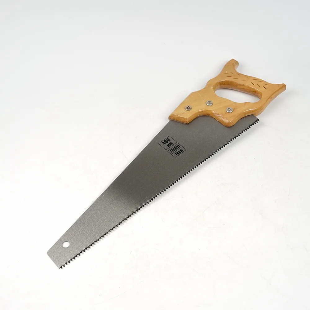 16' 50#Strip Steel Hand Tool Tree Cutting Wood Handle Garden Pruning Saw