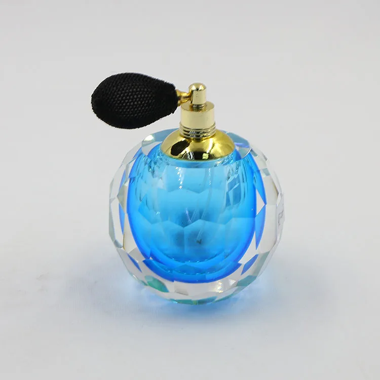 
colorful artworks murano glass perfume bottle for business gift 