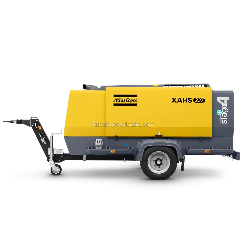 ATLAS COPCO XAHS710Cd portable diesel air compressor for mining