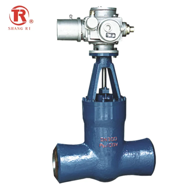
API CE Factory High Quality Power Station Electric Steel Welded Gate Valve 