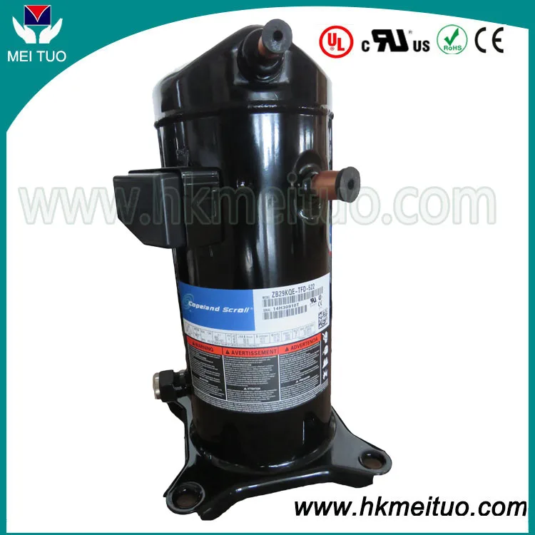 4hp trane кондиционер спиральный компрессор copeland спецификации