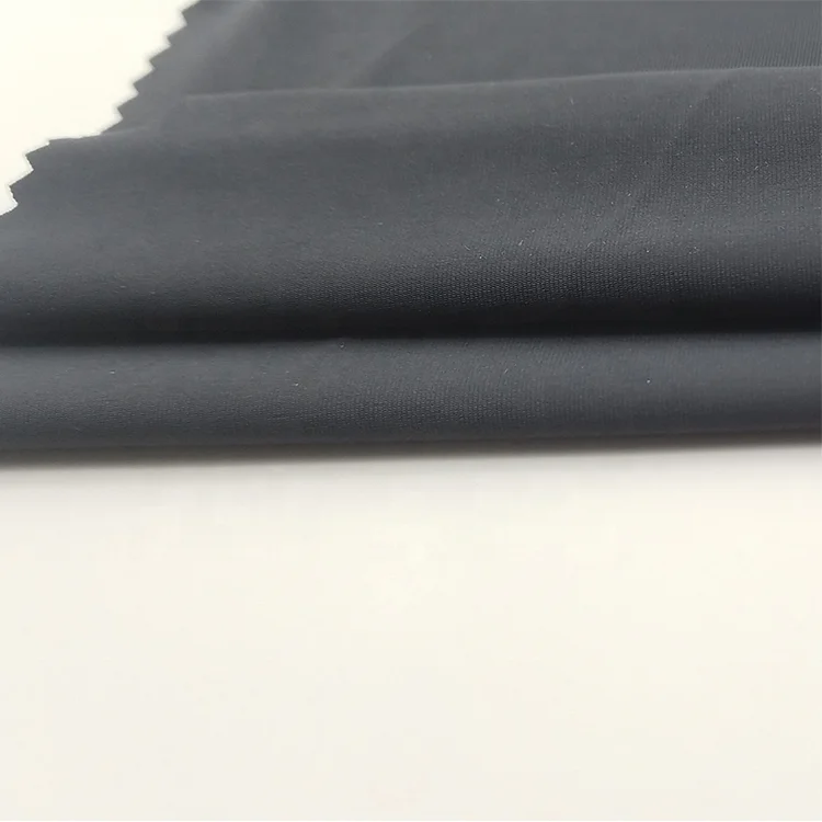 
High elastic soft spandex polyester dry fit cool touch feeling single jersey fabric 