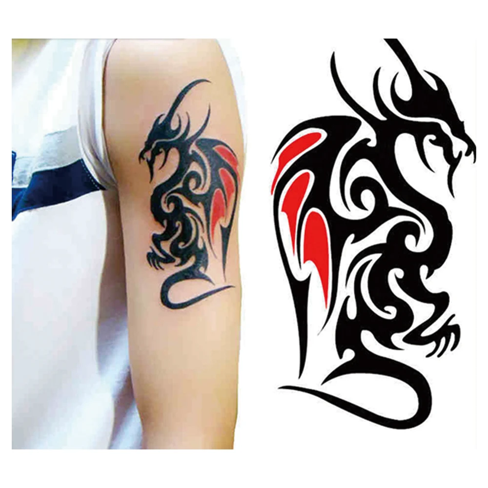 High Quality Arm Tattoo Sticker Lion Tattoo Sticker High Quality OEM Temporary Supply Tattoo Sticker For Men