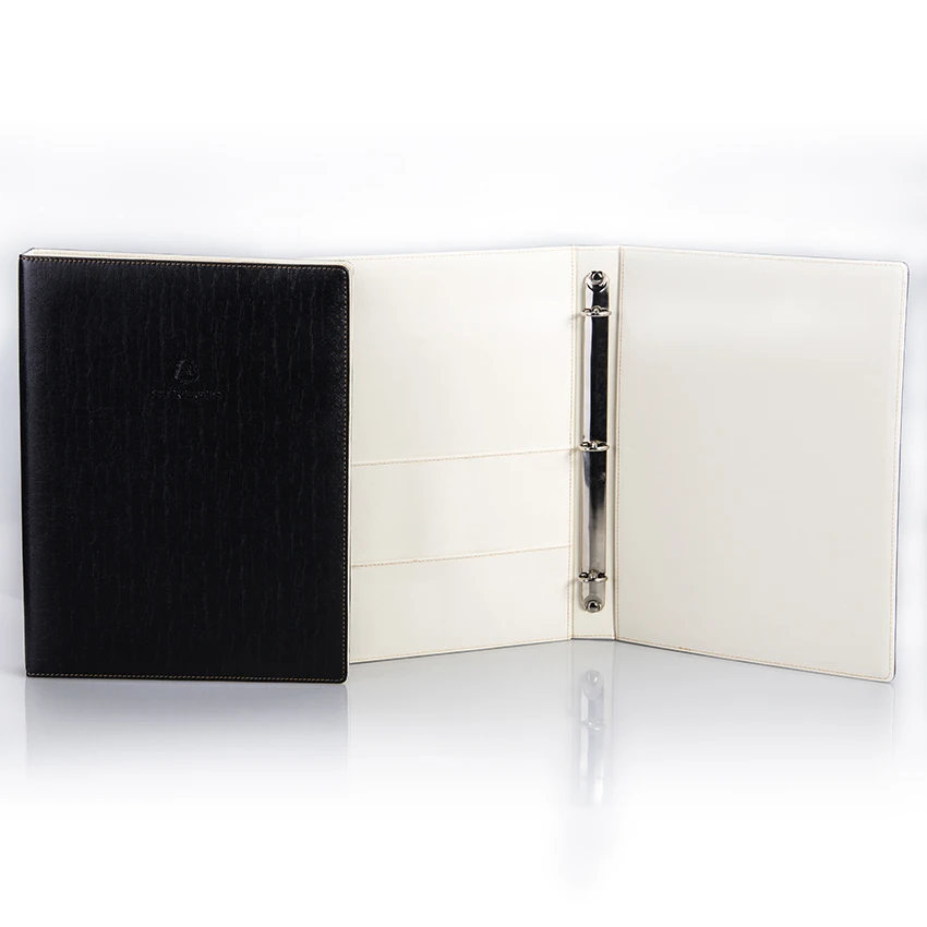 Leather Presentation Folder A4 Conference File Holder