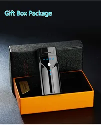 KL-041  Rechargeable   Dual   Arc   USB   Lighter   with   Custom   Logo