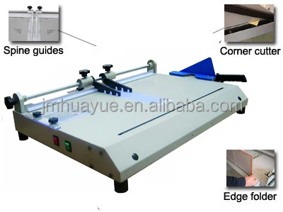 Making Hardcover machine/menu and book cover maker