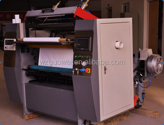 
GW-SLT-900 Automatic Thermal Paper Roll Slitting Rewinding Machine 
