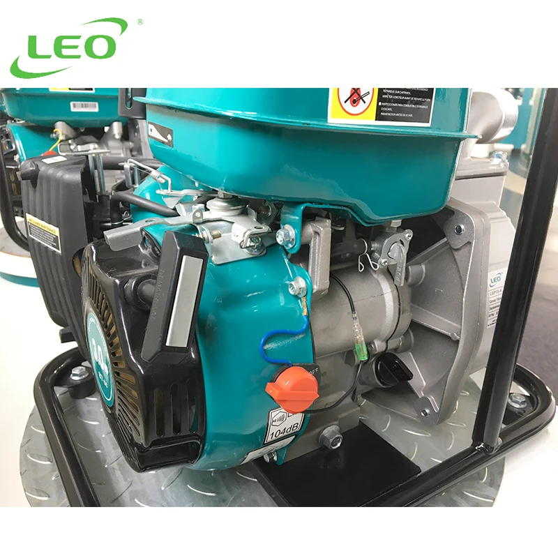 LEO LGP15-A Petrol Engine Portable Gasoline Water Pump For Home Irrigation