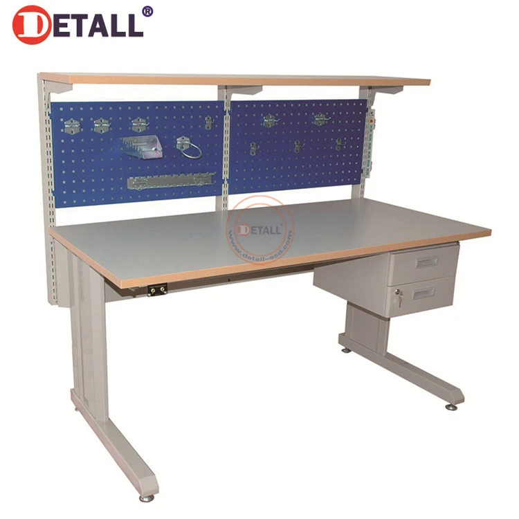 
Detall esd electronics factory work bench table 