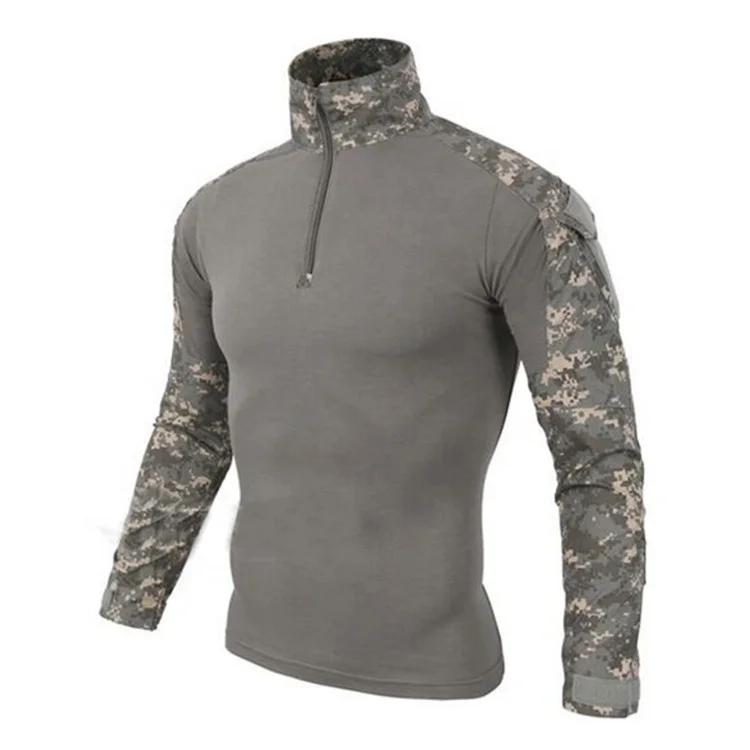 Tactical Journey Shirt Men Long Sleeve Solider Trekking Shirts Multicam Uniform Frog Suit T Shirts Combat Clothing Men