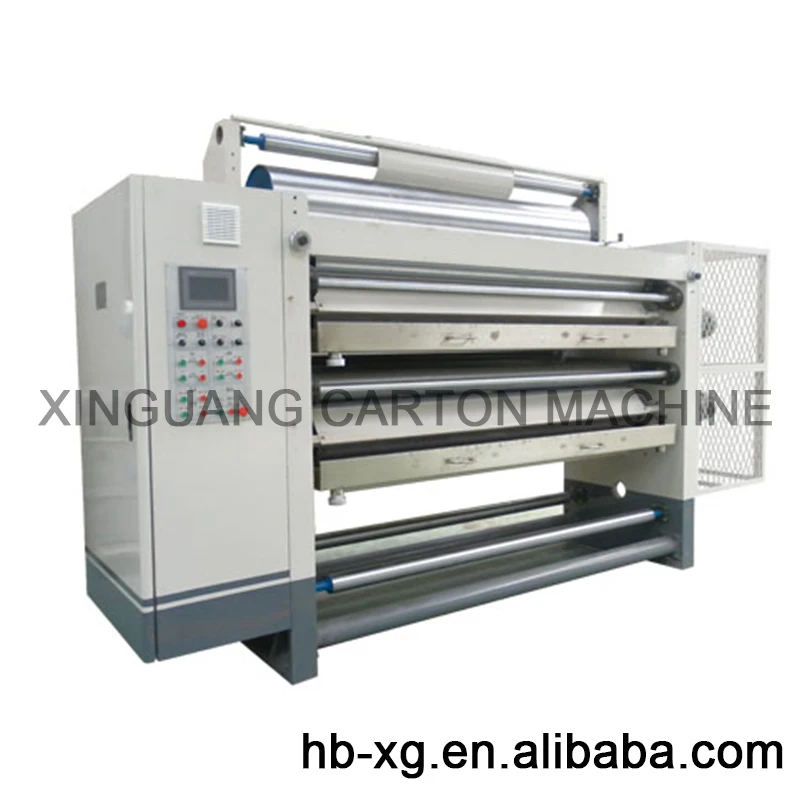 WJ150-1800 type five layer corrugated cardboard production line