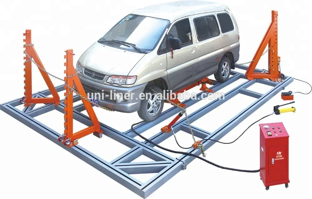 auto body collision floor system car repair pull post floor anchoring machine smart repair systems Floor  system  UL-3014