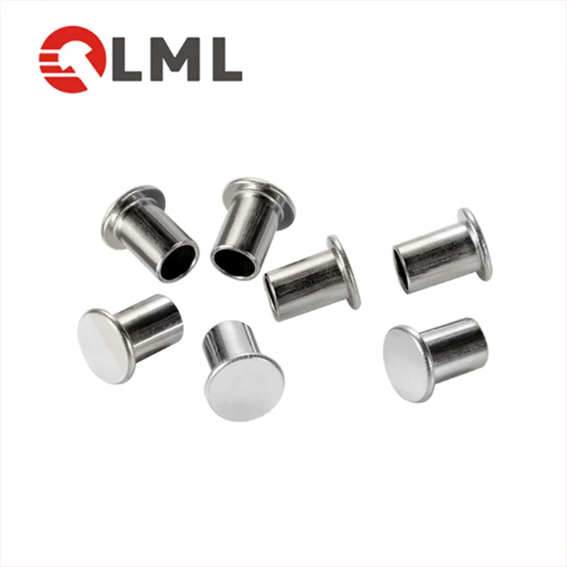 Micro Rivet Metal Copper Aluminum Furniture Countersunk Head Semi-Tubular Rivet For Folding Chairs