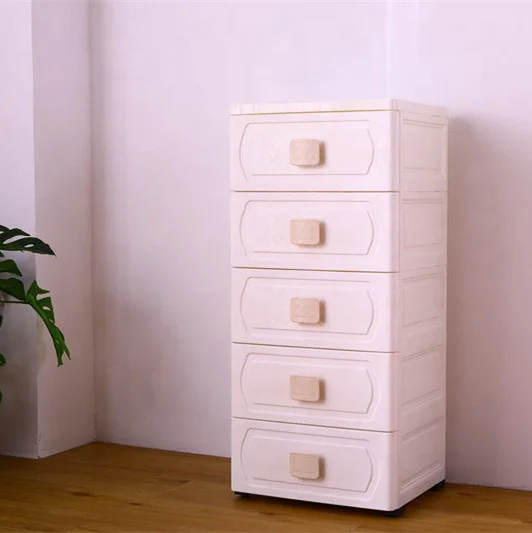 
Kids Plastic Wardrobe Storage Drawers Cabinet 