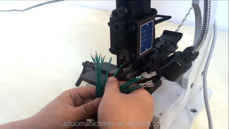 Automatic Cable lug terminal crimping machine