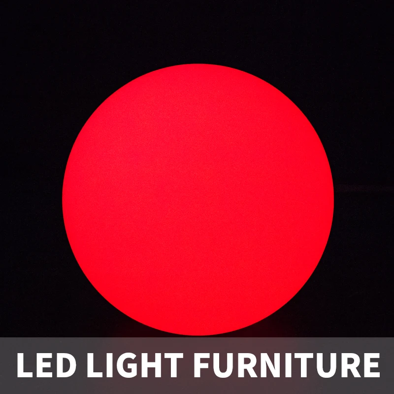 CE approval waterproof LED lighted glowing ball / magic flashing outdoor LED light spheres