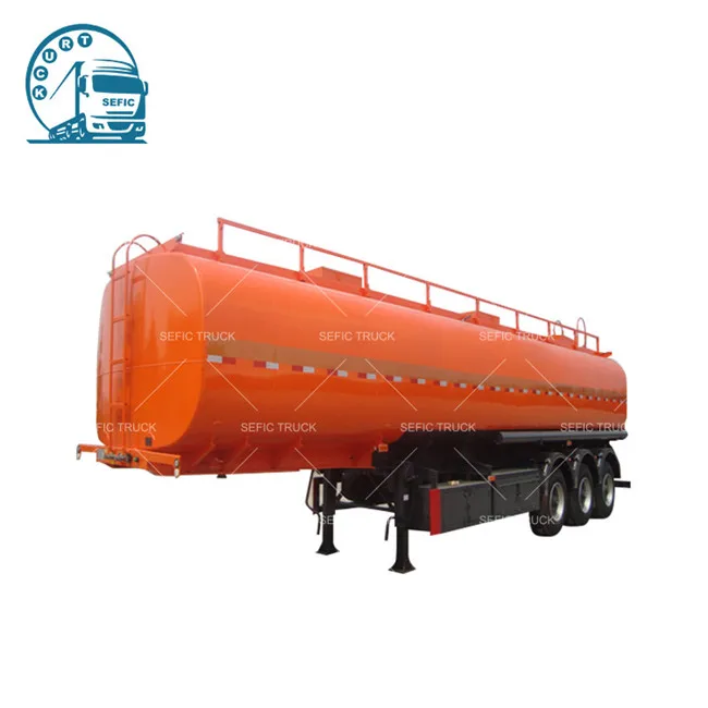 
Tri axle gooseneck oil fuel transportation fuel tanker truck for sale 
