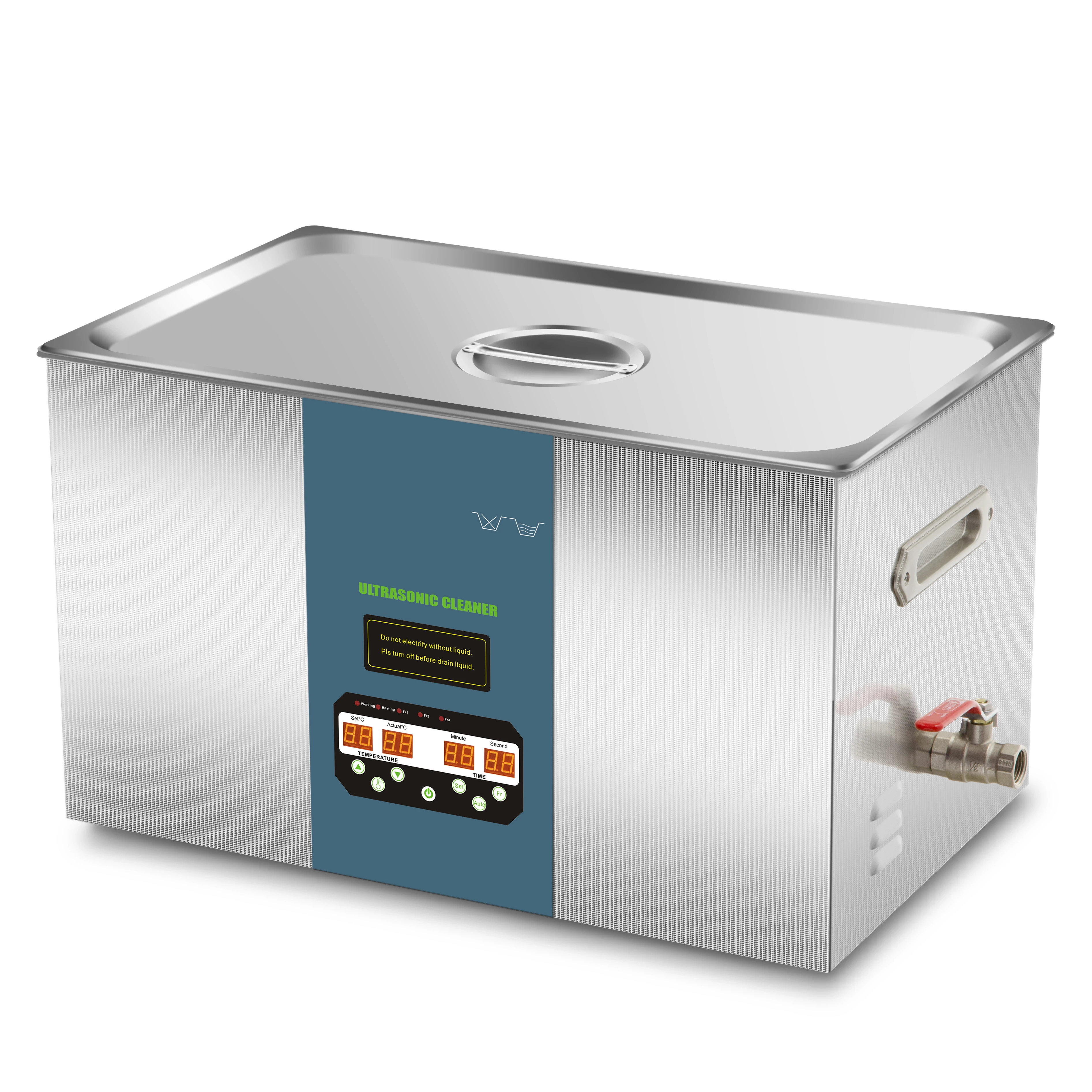 Высококачественная цифровая ультразвуковая Стоматологическая Чистящая машина 22 л для стоматологии/ювелирных изделий/промышленности